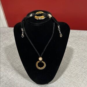 Elegant Silver and Gold stainless steel set